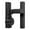 Black2, variant on Hearth & Gear Cabinet Lock With Code Drawer And Closet Lock | Password Code Secure Smart System For Kitchen Workplace Household Dormitory Bedroom 964708-02 Workbench Vise Woodworking Quick Release