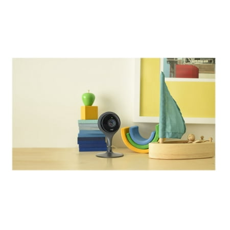 Google - Nest Cam Indoor Security Cameras (3-Pack) - Black