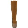 thumbnail image 3 of Style & Co. Womens Brettaa Faux Suede Round Toe Knee-High Boots, 3 of 3