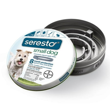 Seresto Flea and Tick Prevention Collar for Small Dogs, 8 Month Flea and Tick Prevention