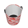 thumbnail image 5 of Uemuo Cute Mushroom1 Pattern Circular Laundry Hamper Basket with handles,Collapsible laundry basket,Large capacity laundry hamper,Laundry Organizer-Medium, 5 of 8