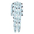 thumbnail image 7 of RMGVDSD Womens Halloween Ghost Print Pajama Sets Long Sleeve Shirts and Long Pants Loungewear Set Soft Comfy Nightwear Sleepwear Holiday Clothes, 7 of 7