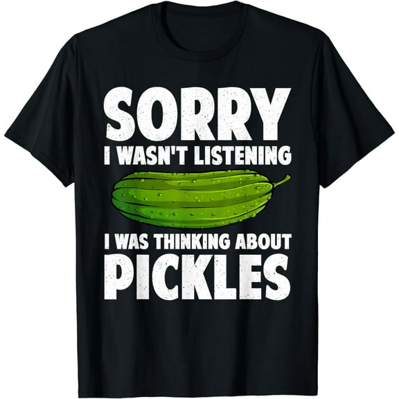 Pickle Design For Men Women Kids Cucumber Dill Pickle Lover T-Shirt
