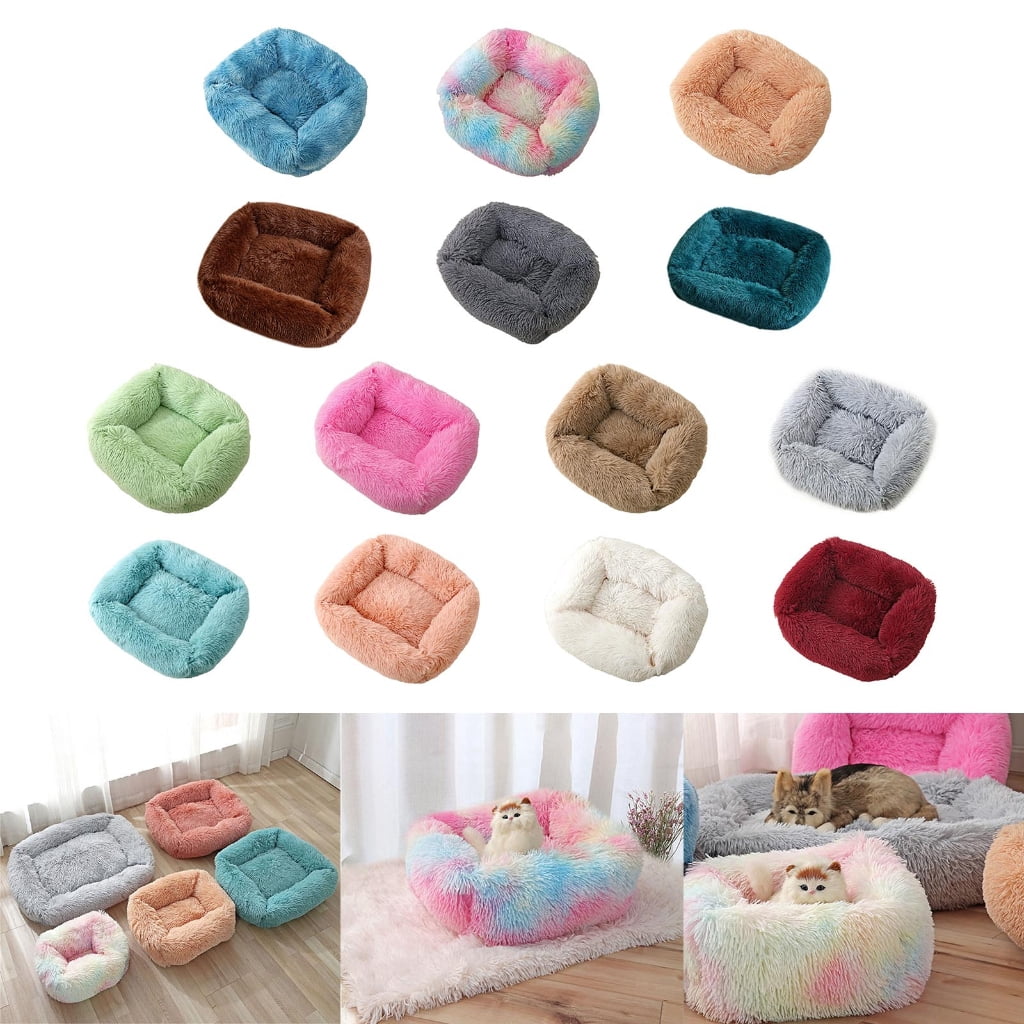 ZPAQI Dog Bed Colorful Thick Cushion Sofa for Small Medium Large Pets