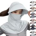thumbnail image 2 of Umfun Women's Full-Cover Sun Protection Hat, Quick-Dry Neck and Face Cover Cap with Chin Strap, Breathable Outdoor Hat for Hiking and Sports, 2 of 7