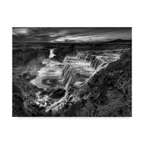 Trademark Fine Art 'Black And White Desert View II' Canvas Art by David Drost
