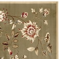 thumbnail image 2 of SAFAVIEH Lyndhurst Milo Floral Border Area Rug, Green/Multi, 6'7" x 6'7" Square, 2 of 6