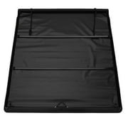 OUTAD Foldable Tonneau Cover With Lamp Truck Bed Cover 2014-2018 For Chevy For Silverado For GMC For Sierra 1500 Keep Tight + LED
