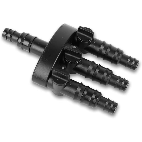 Hose distributor 3-way for fountains and water features, hose connector