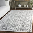 thumbnail image 2 of SAFAVIEH Paradise Salah Damask Area Rug, Ivory/Dark Grey, 3'1" x 4'7", 2 of 8