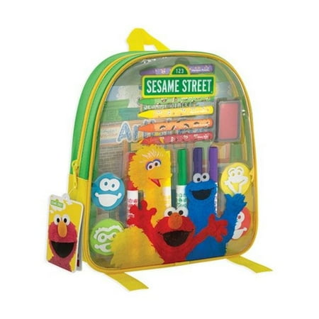 SESAME STREET ART AND ACTIVITY BACKPACK - SAC À DOS SESAME STREET ART ...