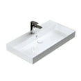thumbnail image 2 of Ws Bath Collections Energy 70.03 Energy 27-5/8" Rectangular Ceramic Vessel Or Wall Mounted, 2 of 2