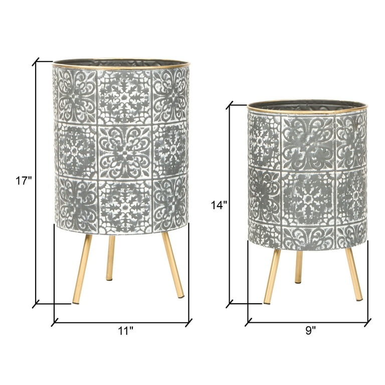 Bantu Modern Planters (Set of 2) Bantu Modern Planters (Set of 2)
