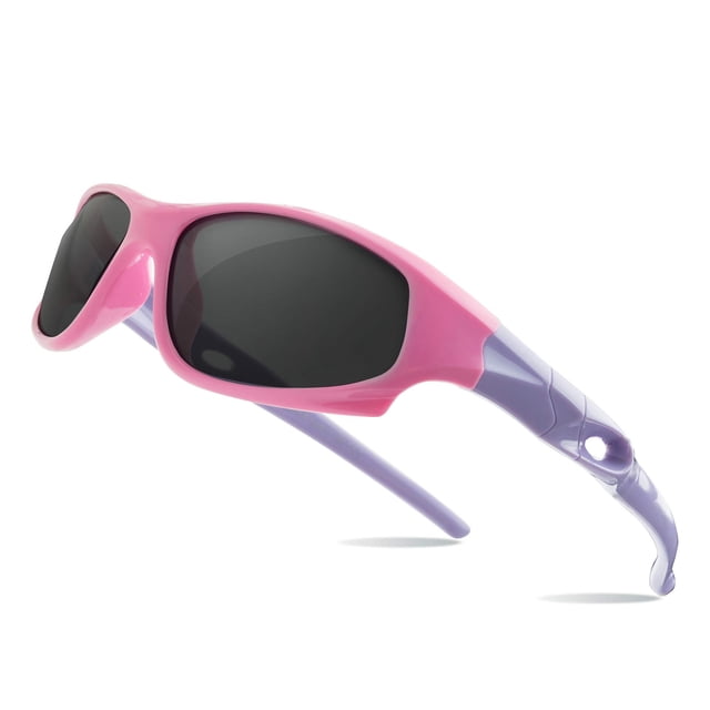 Gafas de Sol Deportivas Polarizadas para Niñas AODUOKE con Correa