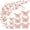 Rose Gold, variant on RESNICE 72 Pcs 3D Gold Butterfly Wall Decor, 3 Styles 3 Sizes Removable Wall Stickers for Wedding Decorations, Birthday Party Decorations, Girls Bedroom Decoration
