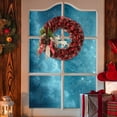 thumbnail image 4 of Suncoda Christmas Wreath, Christmas Decorations, Wreaths, Doors, Props, Decorations, Decorations, and Decorations, Christmas Ornament, 4 of 7