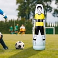 thumbnail image 1 of Entrenamiento de fútbol inflable, maniquí de defensa, pared, entrenamiento de boxeo, práctica de fútbol Amarillo, 1 of 8