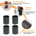 thumbnail image 5 of WORGEOUS 8 pcs  Paper Flower Bucket Small Cardboard Cylinder Round Favor Gift Boxes, 5 of 8