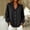 Black, variant on Hueook Long Sleeve Denim Shirt Women Button Chambray Ladies' Casual Fashion Lapel Solid Color Button Long Sleeved Shirt with Pockets Black XL