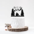 thumbnail image 4 of Cake Topper ZLPDS, diseño romántico para bodas en la montaña y al aire libre, 4 of 5