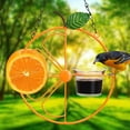 thumbnail image 7 of GIXUSIL Oriole Feeder,Bird Feeder For Outdoors Jelly And Oranges, Orange Fruit Oriole Double-Cup Jelly Bird Feeder, Bird Feeder, 7 of 7