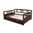 thumbnail image 5 of ARCTICSCORPION Full Daybed with Storage, Expresso, 5 of 7