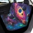 thumbnail image 4 of Uourmeti Car Seat Covers Breathable Anti-Slip Car Seat Covers Full Set Polyester Easy to Install Dustproof, Fit for Trucks Cars Sedans, Planetary Space Theme, 4 of 10