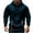 Dark Blue, variant on LNZGNM Men's Zip Up Hoodie Military Tactical Hoodies Big and Tall Fall Hoodie Casual Lightweight Hooded Sweatshirt Men Workout Hoodies with Pockets, Dark Green L
