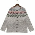 thumbnail image 4 of Cardigan Sweaters for Women Hemlock Cardigan for Cute Funny Xmas Open Front Button Sweater Long Sleeves Casual Knitted Outfits Sweater, 4 of 5