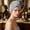 Gray, variant on Lunxisen 1 Pcs Cloud Velvet Hair Towel for Dry Curly Hair, Soft Microfiber Turban Wrap, Fast Drying Hair Care(25cm*60cm)