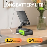Wireless Bluetooth Phone Speaker Amplifier Cell Phone Stand for Home Outdoor - Adjustable Holder Anti-Slip Base HD Surround Sound, Great Gift Idea