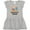 AC-Heather Grey, variant on Beach Vacation Florida California Girls Toddler Dress
