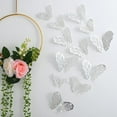 thumbnail image 6 of 36Pcs 3D Gold Butterfly Wall Decor 3 Sizes Butterfly Decorations Butterfly Party Cake Decorations 3D Butterfly Stickers Decals for Girls Kids Baby Bedroom Bathroom Living Room Birthday, 6 of 8
