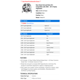 thumbnail image 2 of Rear Brake Pad and Rotor Kit - Compatible with 2008 - 2014 Toyota Highlander 2009 2010 2011 2012 2013, 2 of 2