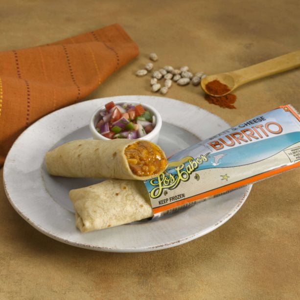 Los Cabos Individually Wrapped Child Nutrition Bean & Cheese Burrito 5