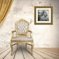 thumbnail image 3 of OnRei 20x20 Gold Ornate Wood Framed with Double Matting Museum Art Print Titled - Horse Kiss, 3 of 4