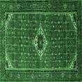 thumbnail image 1 of Ahgly Company Indoor Square Persian Emerald Green Traditional Area Rugs, 7' Square, 1 of 4