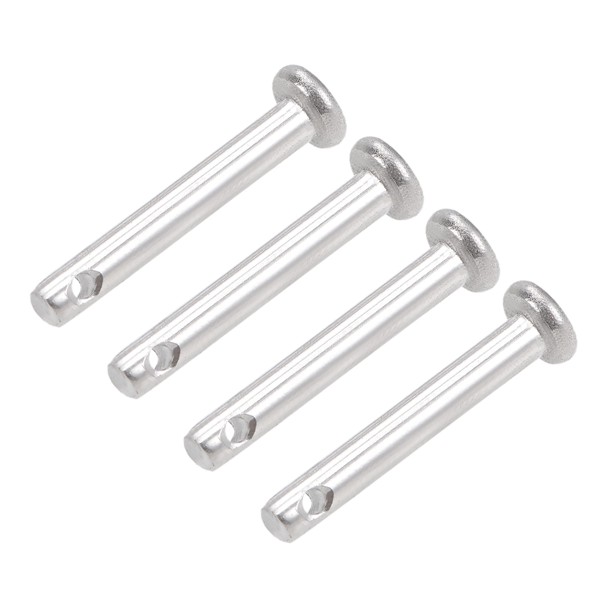 Single Hole Clevis Pins 3mm x 20mm Flat Head 304 Stainless Steel Link