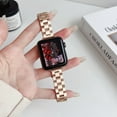 thumbnail image 5 of Dwitch Band Compatible with Apple Watch Bands 38mm 40mm 41mm for Women Men,Stainless Steel iWatch Band Strap for Apple Watch Band Series 9 8 7 6 5 4 3 2 1 SE,(Rosegold,38/40/41mm), 5 of 5