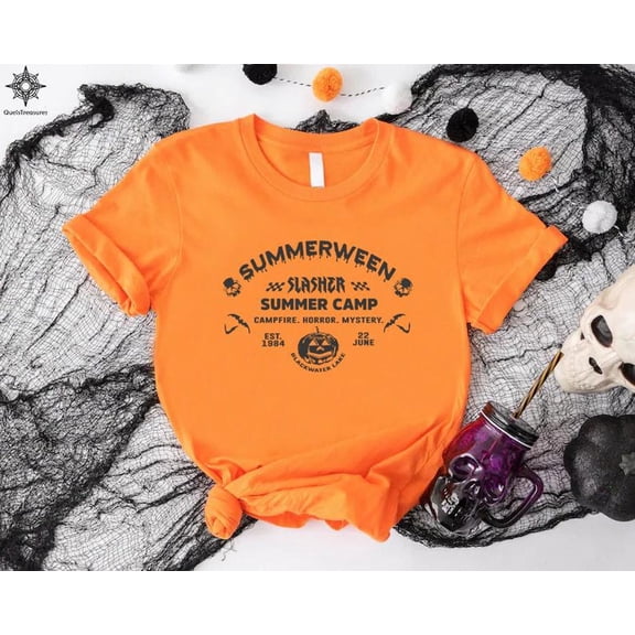 Summerween T-Shirt, Folk Horror Shirt, Slasher Summer Camp Tee, 80'S Horror Movie Shirt, Summer Season Shirt, Horror Fan , Horror Tee All Size S-5XL