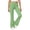 Green-pants, variant on Girl's Flare Pants Stretch High Waisted Sweat Long Pants Bootcut Dance Casual Activewear Kids Bell Bottoms 11-12 Years