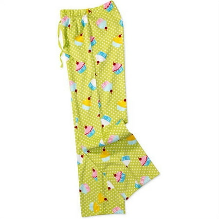 No Boundaries - Juniors Cupcake Fleece Pajama Pants