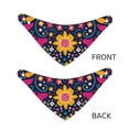 thumbnail image 6 of Goofa Cinco De Mayo Floral Pattern Pet Scarf Bandana - Adjustable and Comfortable,Dog Scarf Bib Kerchief Breedfor Dogs and Cats-Small, 6 of 8