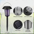 thumbnail image 5 of Lámpara solar antimosquitos para exteriores, lámpara antimosquitos de alta eficiencia, lámpara repelente de mosquitos, iluminación paisajística para patio y jardín., 5 of 5