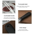 thumbnail image 5 of GadgetVLot 1 pcs stainless steel plastic portable barbecue tool big meat fork outdoor barbecue fork, 5 of 8