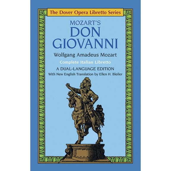 Dover Books on Music: Voice Mozart's Don Giovanni (Opera Libretto Series), (Paperback)