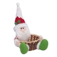 thumbnail image 2 of Xihbxyly Ofertas Del Día Cesta de Dulces Navideñas, Cesta de Papá Noel, Decoración de Mesa, Cesta de Frutas para El Hogar, Decoraciones Navideñas, 2 of 7