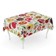 thumbnail image 1 of LADDKE Colorful Hungarian Traditional Polish Folk Floral Pattern Green Flower Tablecloth Table Desk Cover Home Party Decor 60x104 inch, 1 of 1
