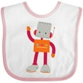 thumbnail image 3 of Inktastic Cute Robot, Silly Robot, Funny Robot, Robotics Boys or Girls Baby Bib, 3 of 4