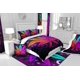 thumbnail image 4 of Hojas Juego de Funda Nórdica Hoja de Marihuana Queen Bedding Sets,Galaxy Estrellas Luna, 4 of 7